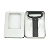 Matt black with tin box