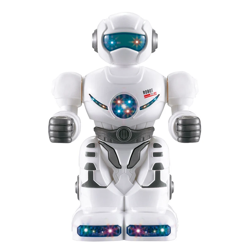 Hot Selling Electric Music Robot Plastic Model Toy Robot Wholesale Price  Robot Kids Toys