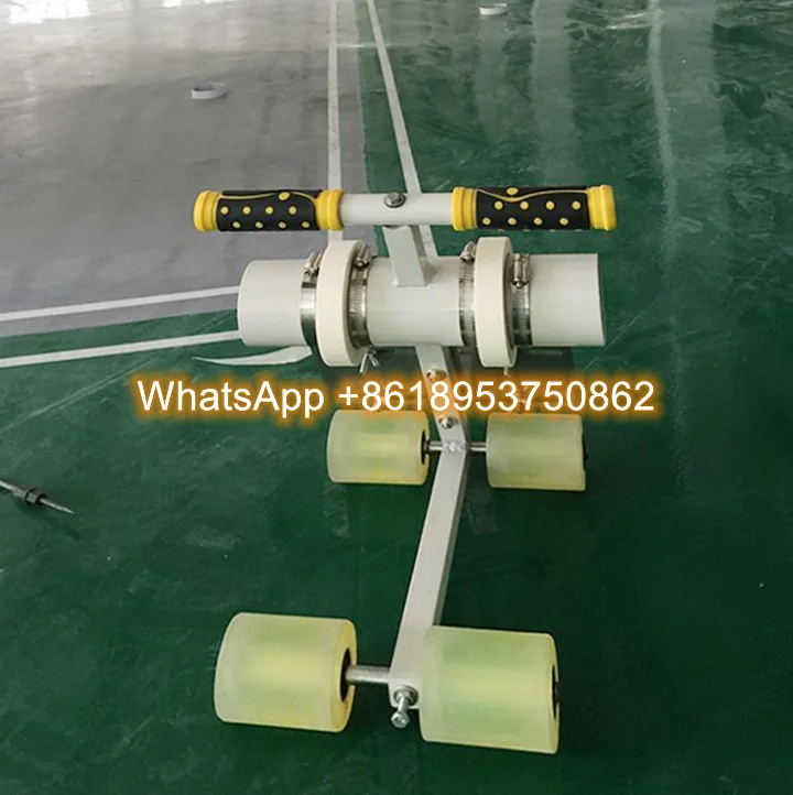 New Floor Road Line Marking Machine Vinyl Tape Dispenser Floor Marking