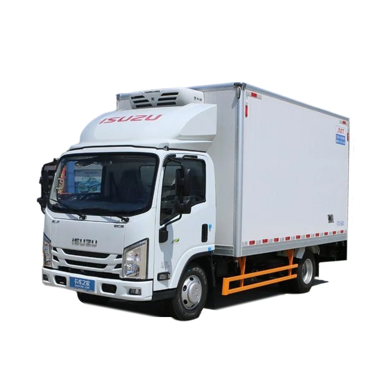 2023 New ISUZU 4x2 Refrigerator Truck Right Hand Drive 105(KW) /116hp Light Truck 4Wheels 10/20/30 Tons Deposit Shipment
