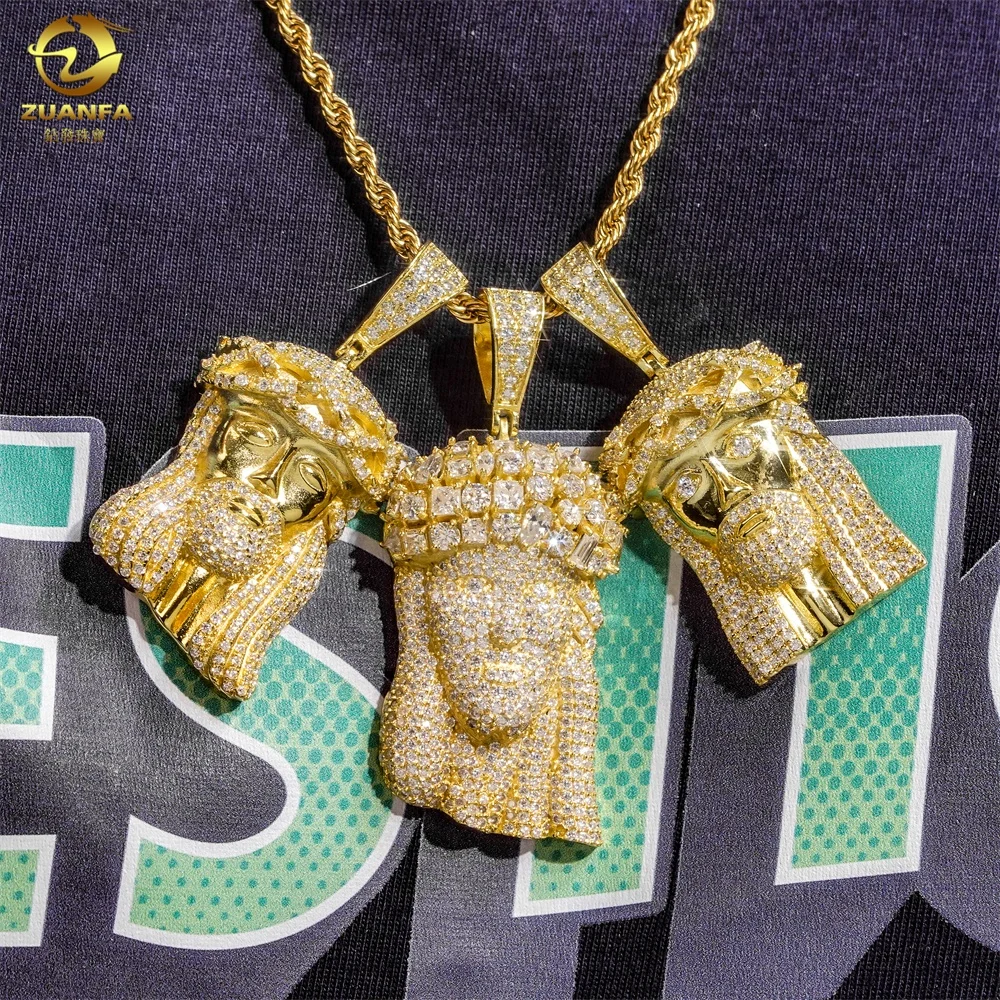 Biggie Jesus Huge Jesus Piece Biggie Smalls Jesus Piece Custom 925