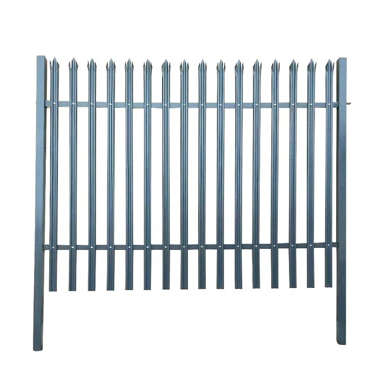 Hot Dip Galvanized High Security Palisade Fence Machine Palisade Fence Concrete Fence