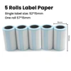 5 Label Paper