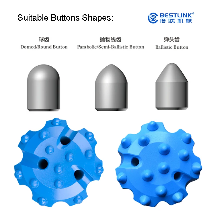 Button bit