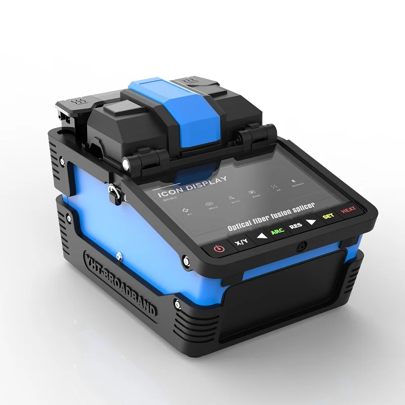 CSYHT SD1 Fusion Splicer 6 Motors Heating Shrinkting Fiber Optical Machine Fiber Fusion Splicer