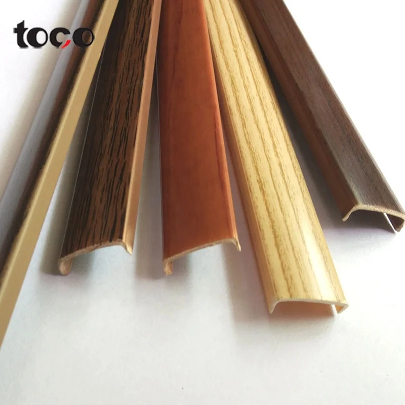 TOCO Factory U-Shaped PVC Profile Edge Molding Trim Plastic Banding Protection