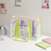 PVC beach bag (purple