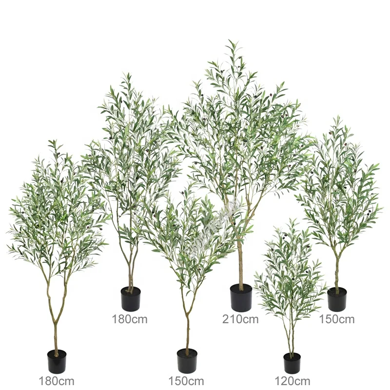 Newest Style Bonsai Tree Plastic Tree Plant Artificial Olive Tree For