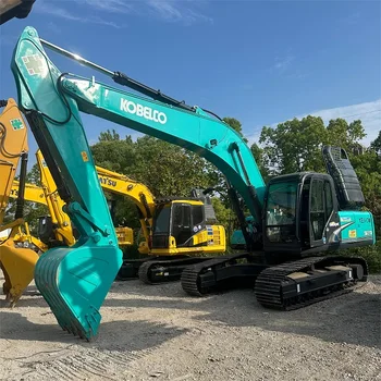 Best-selling Japan Kobelco 210 used crawler excavator 21 tons track excavator with high quality