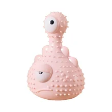 Eco-Friendly Small Dog Toy Monster Sound Teddy Chew Silicone for Boredom Relief for Golden Retriever Corgi Puppy Cat Application