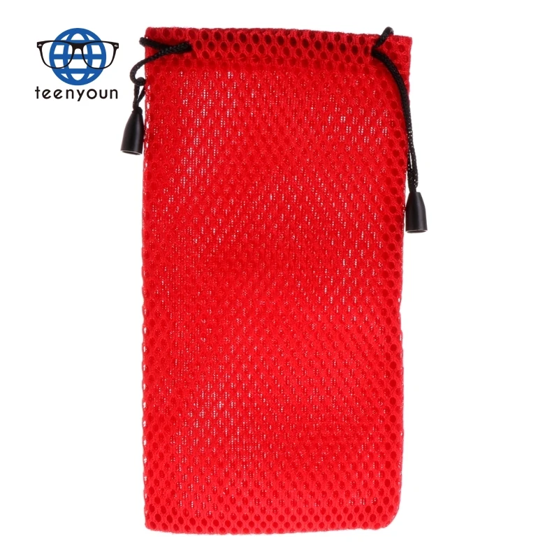 Переносная сетчатая клетчатая сумка для очков