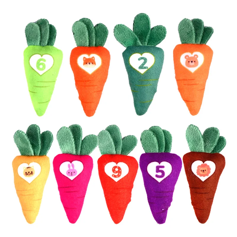 Simulation Radish Paradise Plush Toy Funny Lala Radish Children's