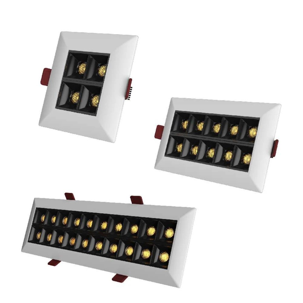 Led ceiling office panel lighting ip65 linear downlight ip23