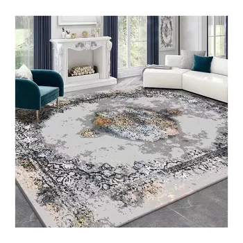 Small MOQ Modern Area Rug Indoor Floor Anti Slip Persian Carpet Living Room