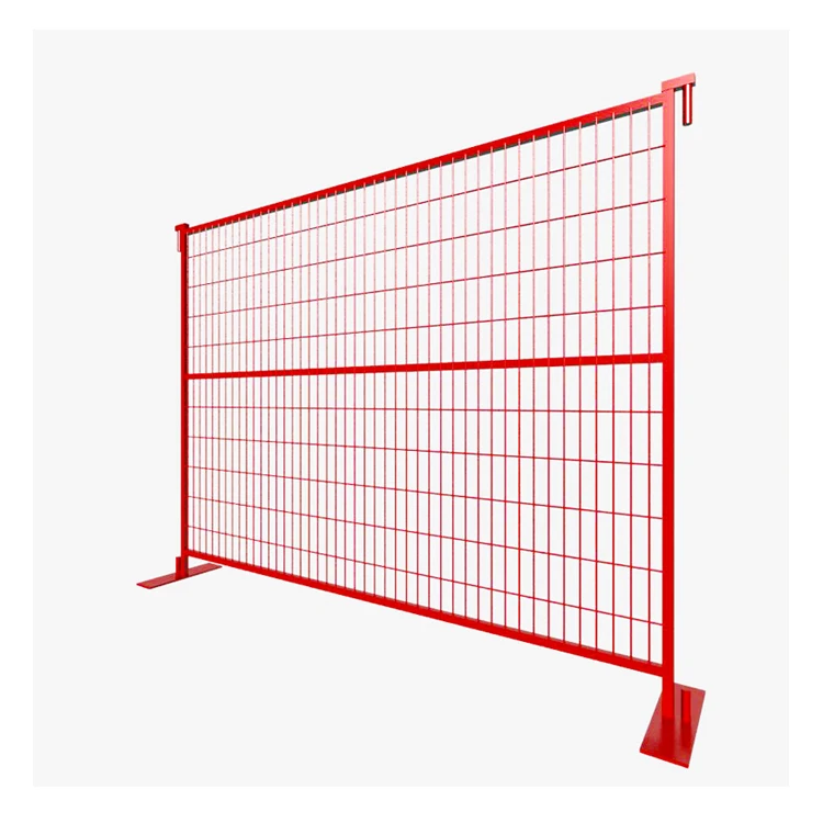 Galvanized Portable Welded Temporary Fence Panel Temporary Swimming Pool Fence No Drill Temporary Fencing 6ftx 9ft