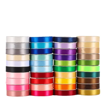 High Quality Satin Ribbons Christmas Wedding Birthday Halloween Parties-20mm 50mm Decorations Gift Wrapping Durable