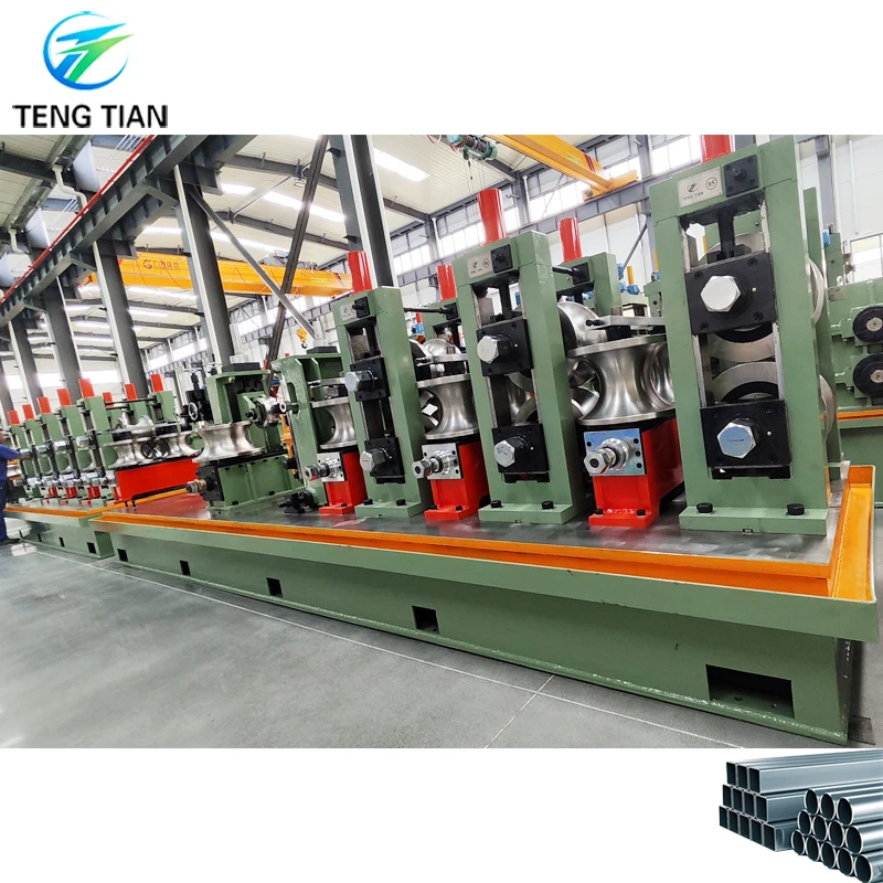 Fully Automatic Direct Forming Carbon Steel Pipe Making Machine for Roll Forming square Tube 100x100x6mm