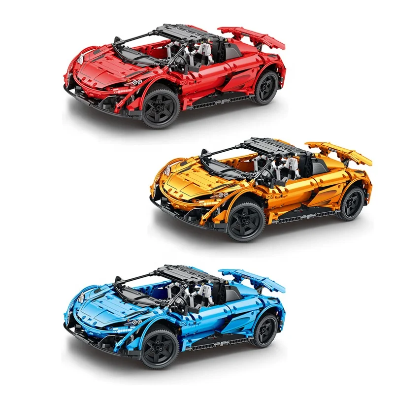 Reobrix 11002 APP Remote Control 675 LT Red Spider Sports Car