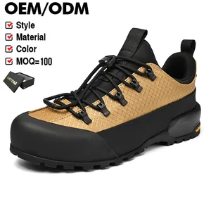 New Design Wear-ResistantAnti-collision Durable Outdoor Shoes Non-slip Climbing Shoes Waterproof Breathable Hiking Shoes
