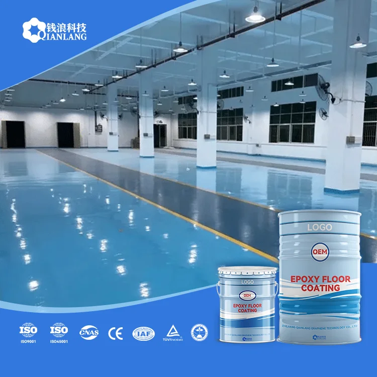 High Colored Floor Painting Industrial Concrete Floor Coating Paint C60 Strength Epoxy Liquid Coating for Floor