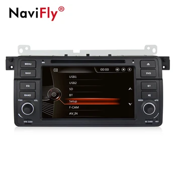 NaviFly 7" Wince 6.0 Car DVD Player Car Video Audio for BMW 3 Series E46 M3 1998-2006