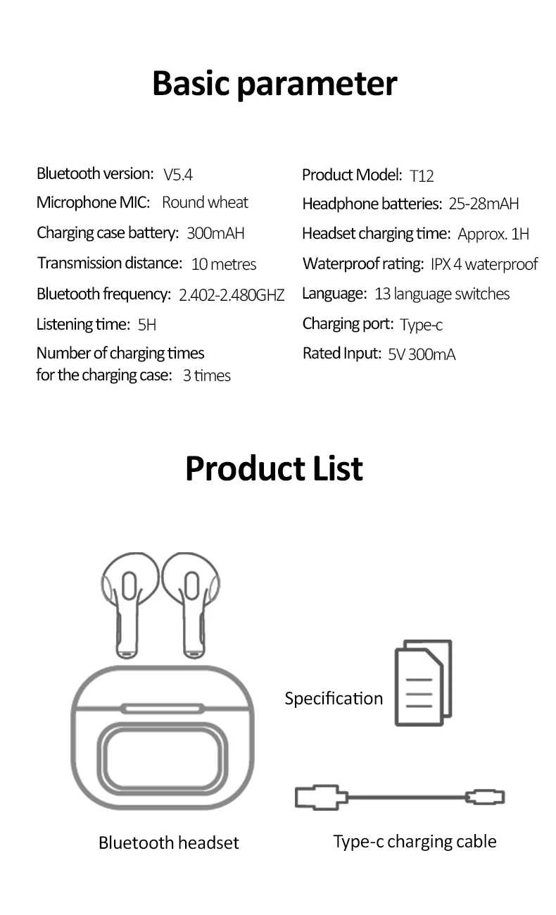 A9 Pro Earbuds Wireless Earphones ANC ENC TWS Earbuds with LCD Smart Touch Screen Waterproof T12 In-Ear Headphones for Gaming