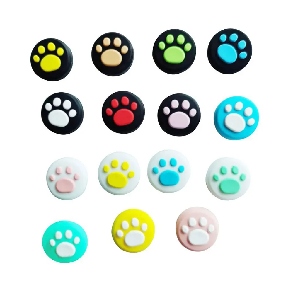 Laudtec Silicone Rocking Sensation Cap Button Stick Shell Cases Accessory Cute Cartoon Cat Claw Rocker For Ps4/Ps5 Yxj07 manufacture