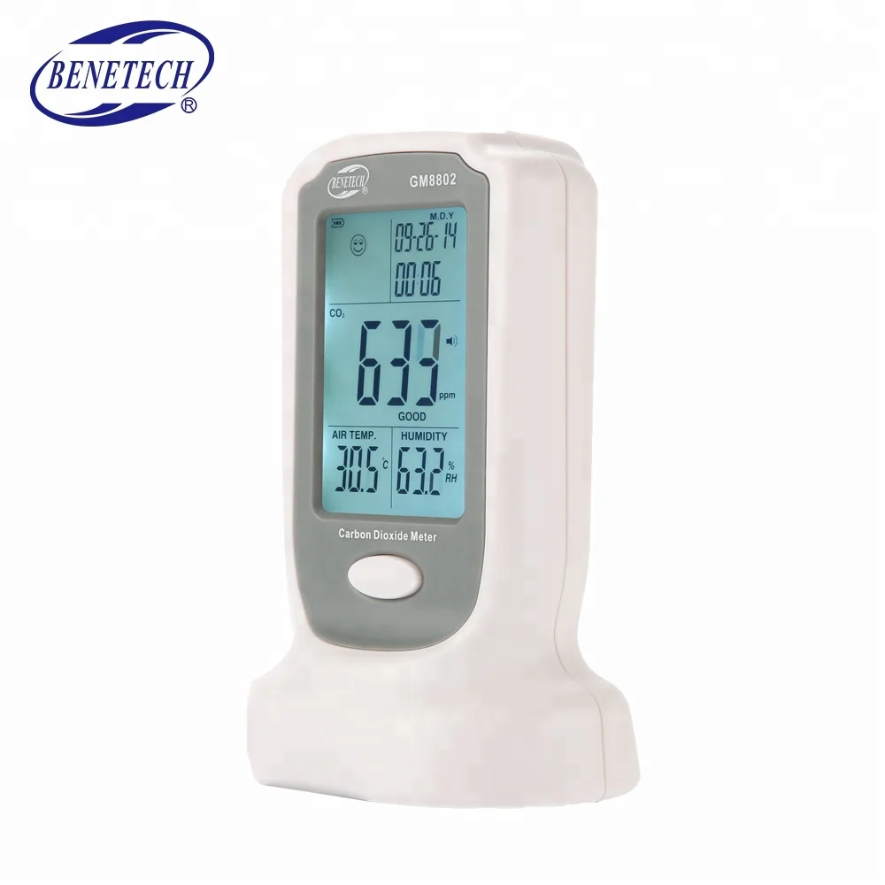 Горячая Распродажа детектор газа GM8802 Крытый качество воздуха Co2 мониторы