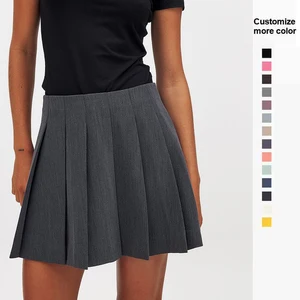 Manufacturers Wholesale Tennis Golf Skirt High Waisted Women's Pleated Skirt