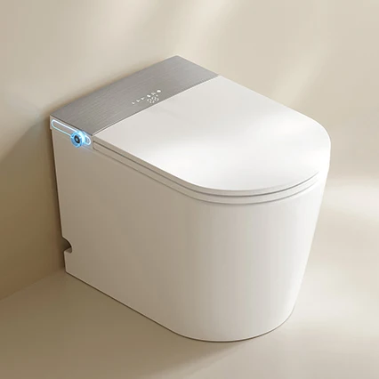 Luxusní inteligentní toaleta, elektronická sedačka pro koupelnu s funkcí bidetu, toaleta-komoda, chytrá toaleta se dálkovým ovládáním