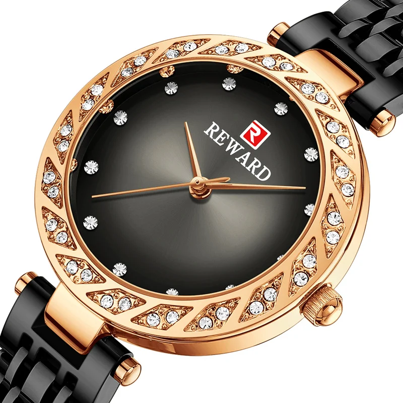 Reward Rose Gold Luxury Wrist Watch Cheap Price Casual