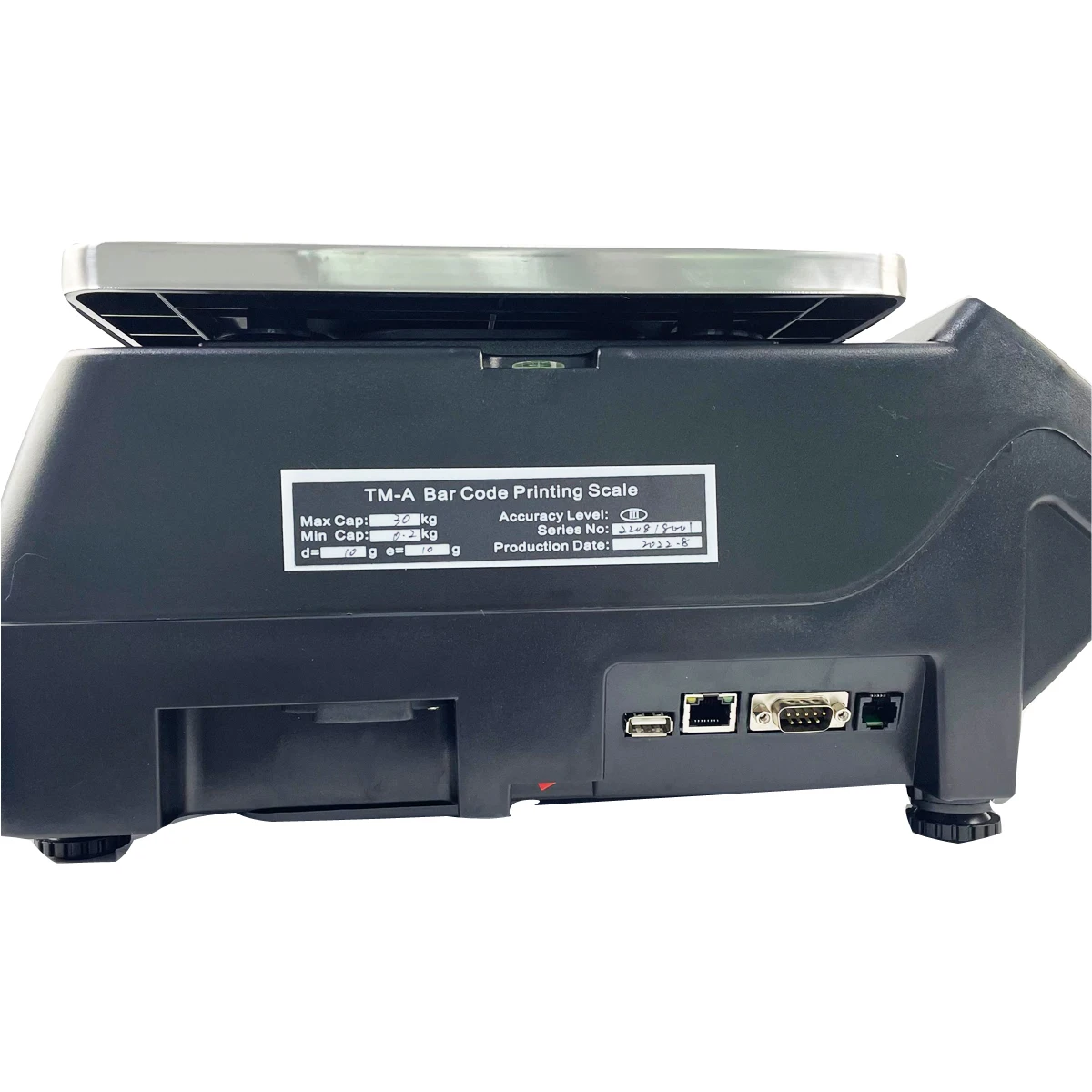Label Printing Scale Supermarket Weighing Scale Manufacturer Digital Barcode Scales with Printer Electronic Balanza Etiquetadora