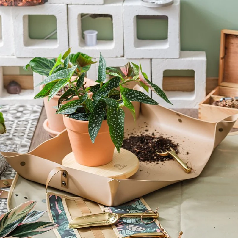 Водонепроницаемый садовый коврик из искусственной кожи