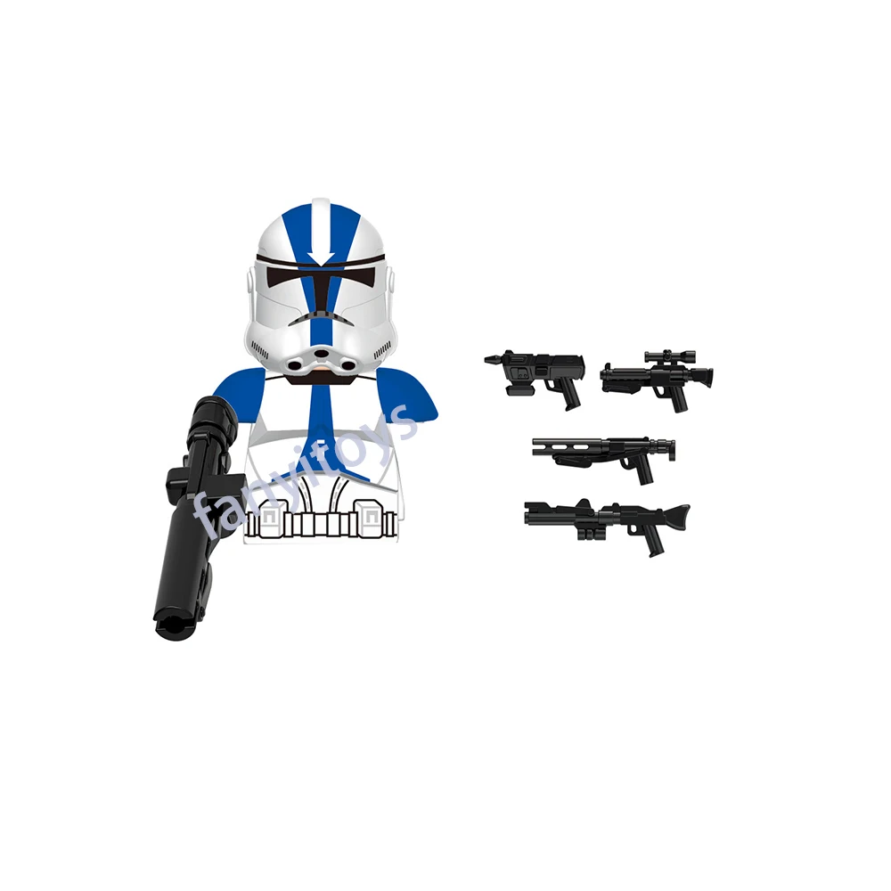 Mini Mandalorian Action Figure Star Building Blocks Toys Wars Movie Characters Yoda Toys