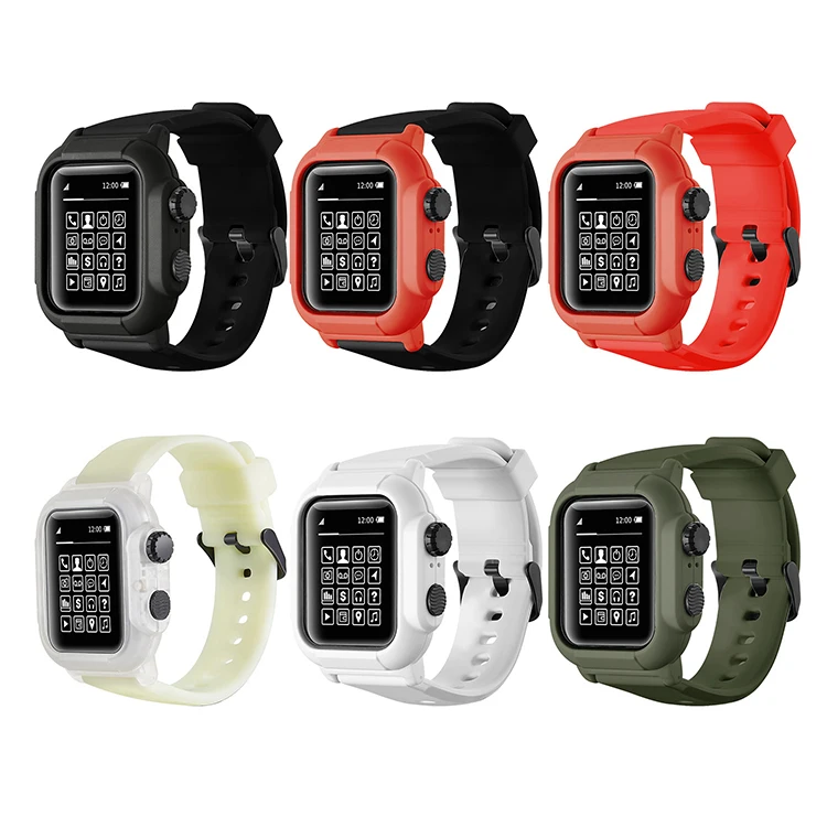 Adepoy A-t17 Tpu Band For Apple Watch 