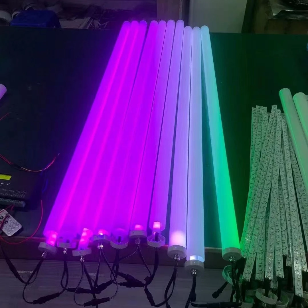 フルカラー360度照明丸型LEDピクセルレインボーバーチューブLED