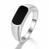 18k white Gold  Gemstone ring