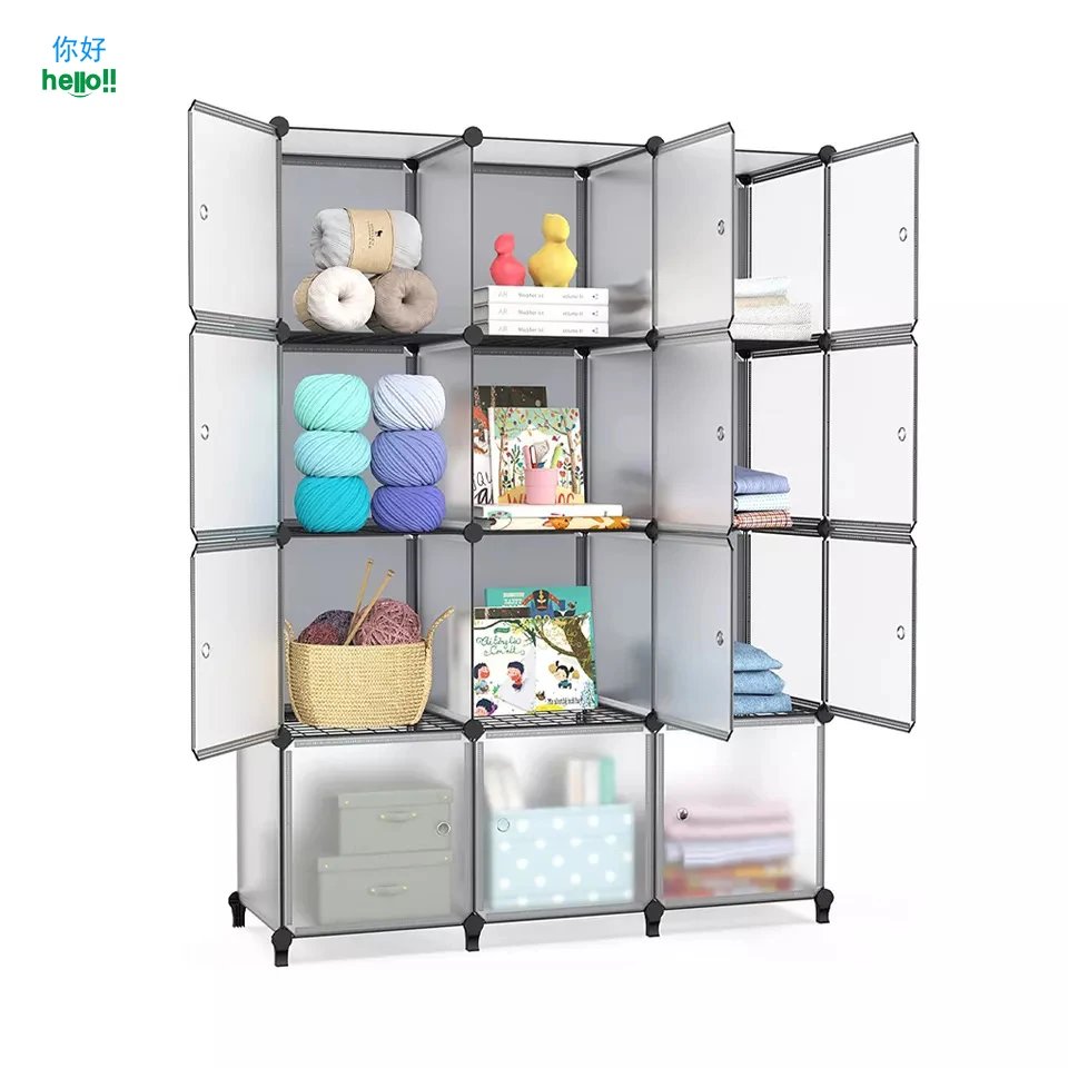 Smart-furn Plastic Wardrobe Portable Closet Cabinet Modular Clothes Storage  Cube Box Clothes Hanger Organizer With Shoe Rack - Buy Plastic  Wardrobe,Portable Plastic Wardrobe,Modular Clothes Storage Cube Box Product  on 