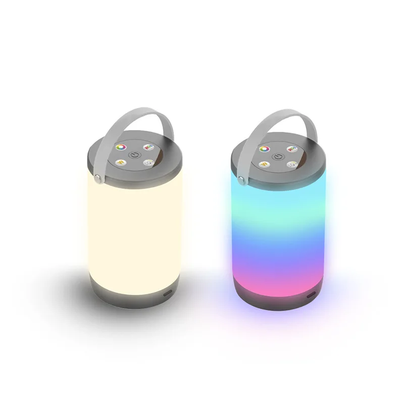 USB ชาร์จ ทัช RGB ปรับความมืด พกพาบรรยากาศ ไฟบ้านฉลาด