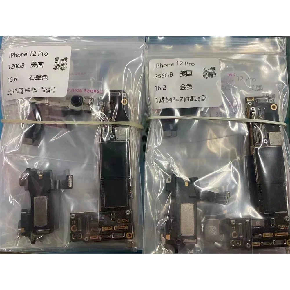 Original Unlocked Motherboard For Iphone 12 Pro With Face Id 128g 256g ...
