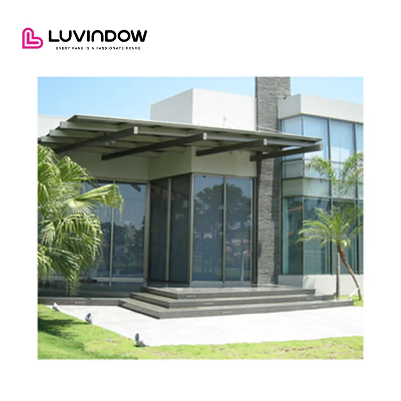 Good Supplier Anti-Theft Wooden Frame Modern Design Window Replacement Kit Horizontal Swing for Hotels Floor Ceiling Glass Pane