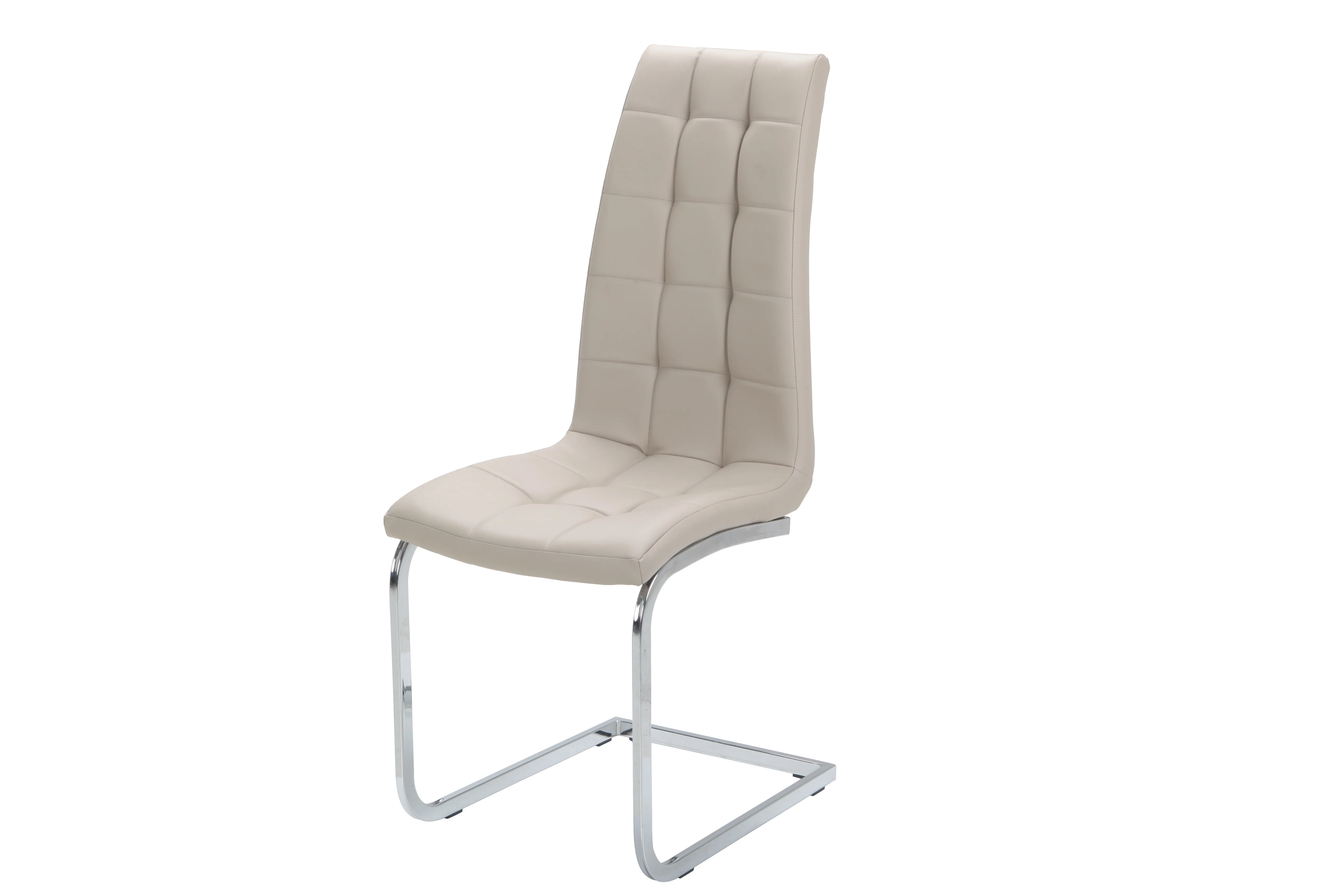 Modern Dinner Chair - Vintage Effezeta Leather Dining Chair