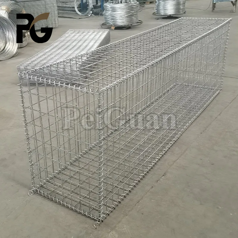 Stone Welded Mesh Gabion Cages  Rock Retaining Wall Gabion for Sale