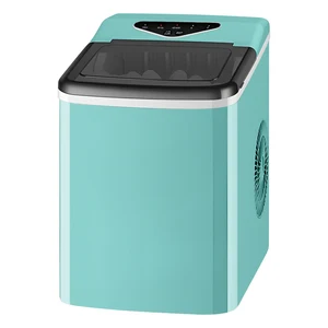 15kg/24h Commercial & Household Mini Smart Automatic Ice Maker with Bullet Ice Portable Ice Production