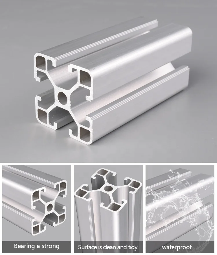 Tsnamay 4x T-Slot 2020 Alu-Schiene, 200 Mm, Silber – Für CNC, 3D-Drucker, Maschinenbau