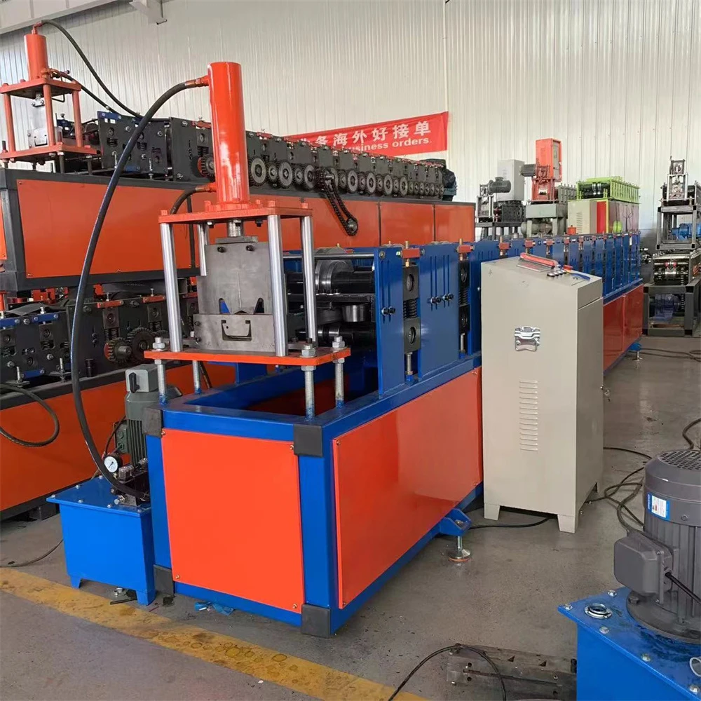 Hot Sale U Channel Guide Rail Making Machine - C Purlin Roll Forming ...