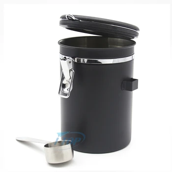 High Quality Tea Coffee Sugar Salt Ceramic Luxury Storage Jar Kitchen Storage Airtight Canister Set With Lid