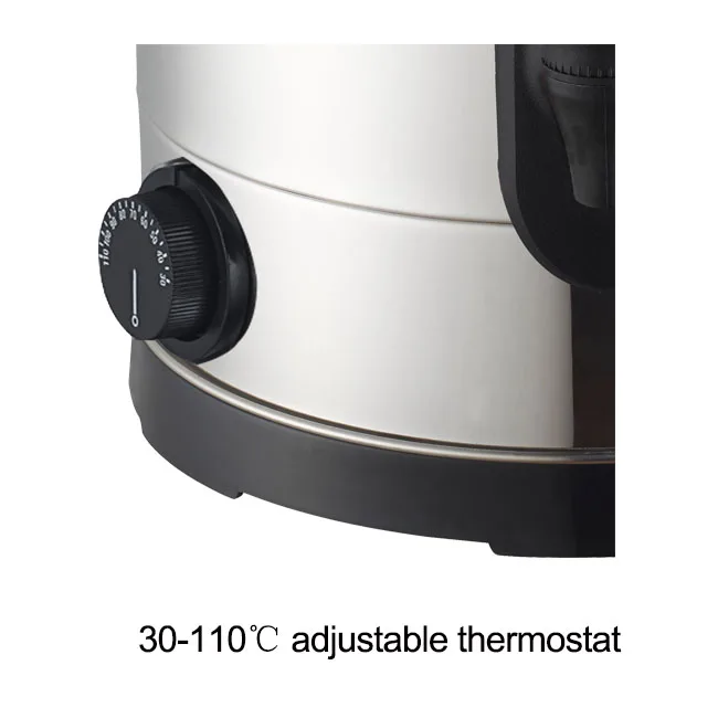 Stainless Steel Double Wall Electric Heating Coffee Urn Tea Boiler