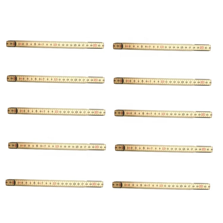 10 шт., складная деревянная линейка-плотник