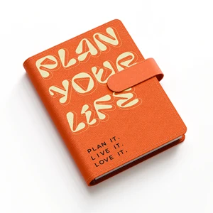 Factory Price Custom A5 Ring Binder PU Leather Thermal Refillable Notebook PVC Pocket Cards Wholesale Promotional Business Gift